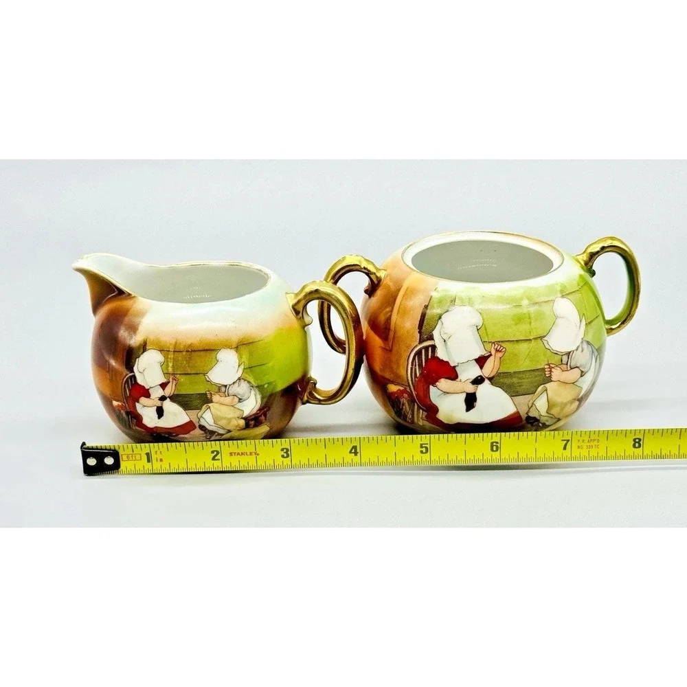 Royal Bayreuth set sewing chips