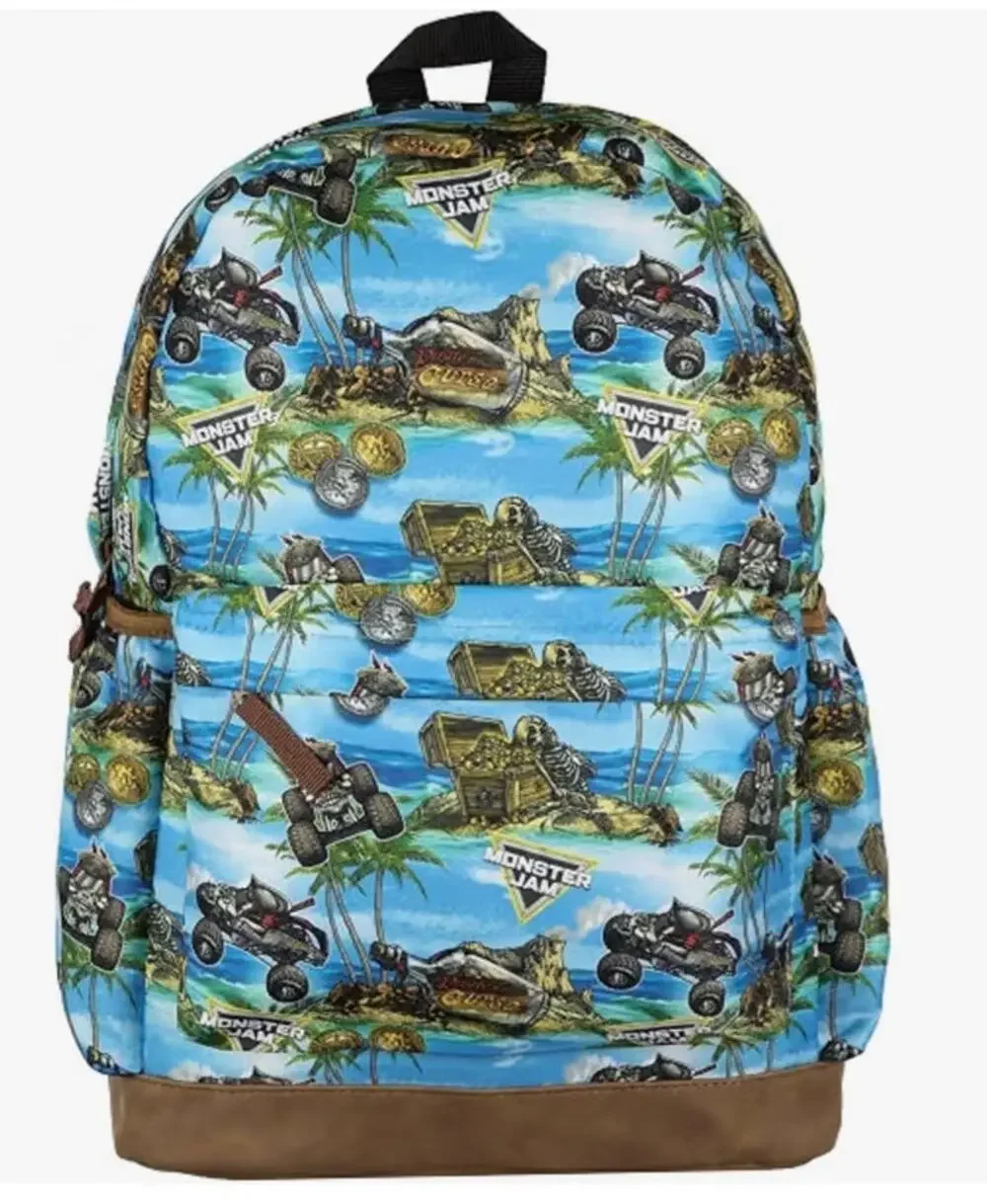 Monster Jam Backpack Pirate Curse 16