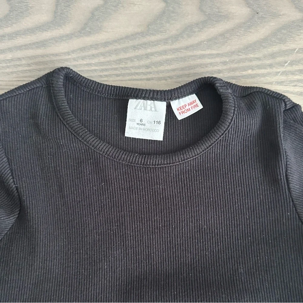 ZARA GIRLS BUBBLE DRESS IN BLACK