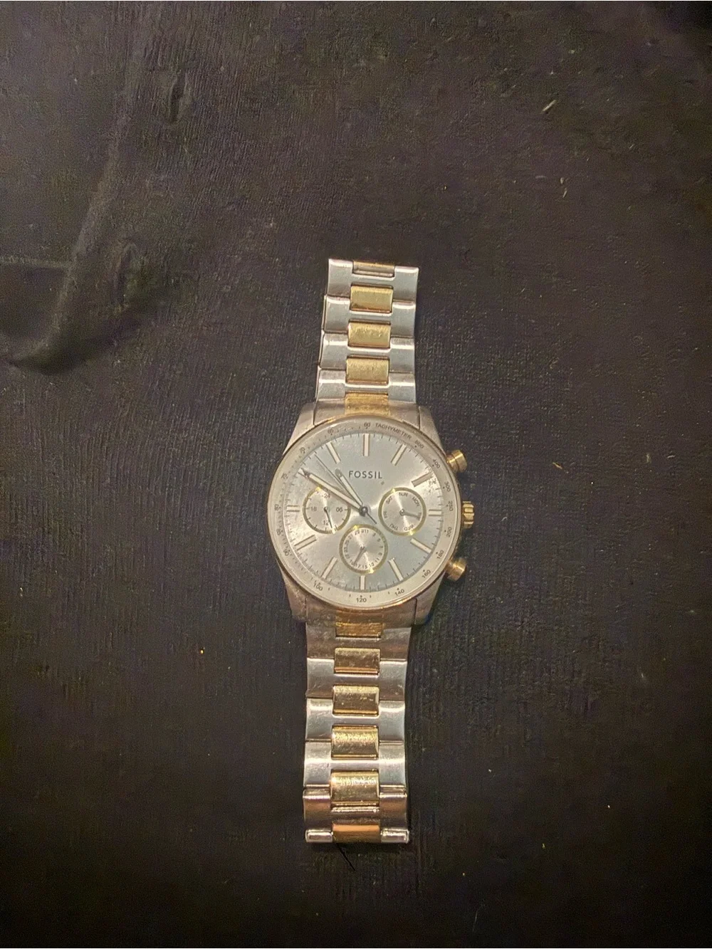 Fossil Sullivan Multifunction Two-Tone Watch 42mm