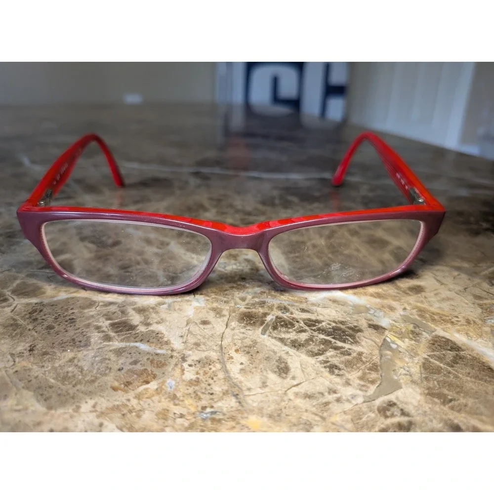 Armani Exchange‎ Eyeglasses Frames Burgundy Red Rectangular AX144 0YGZ 53-16-140