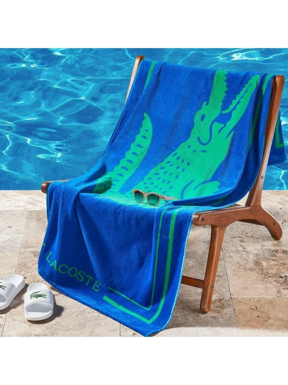 Lacoste beach towel