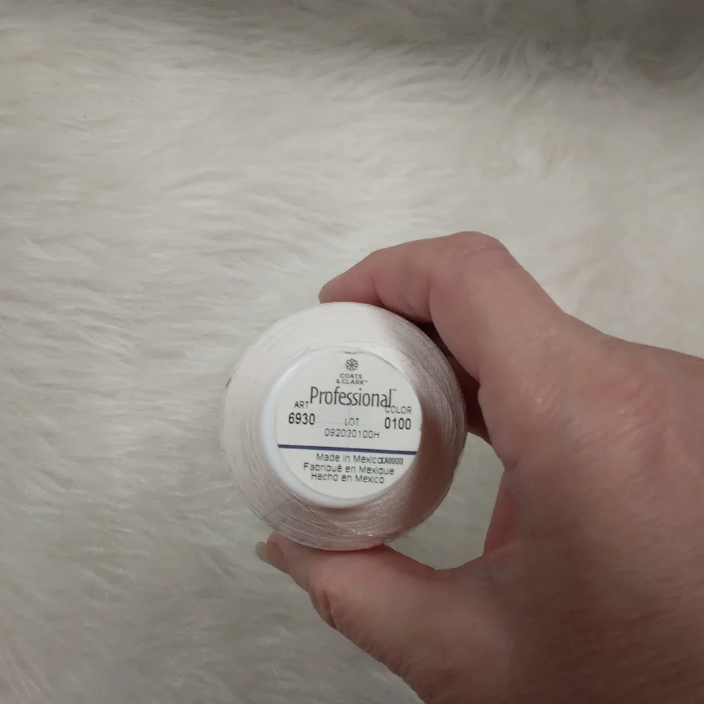 Coats & Clark cone white