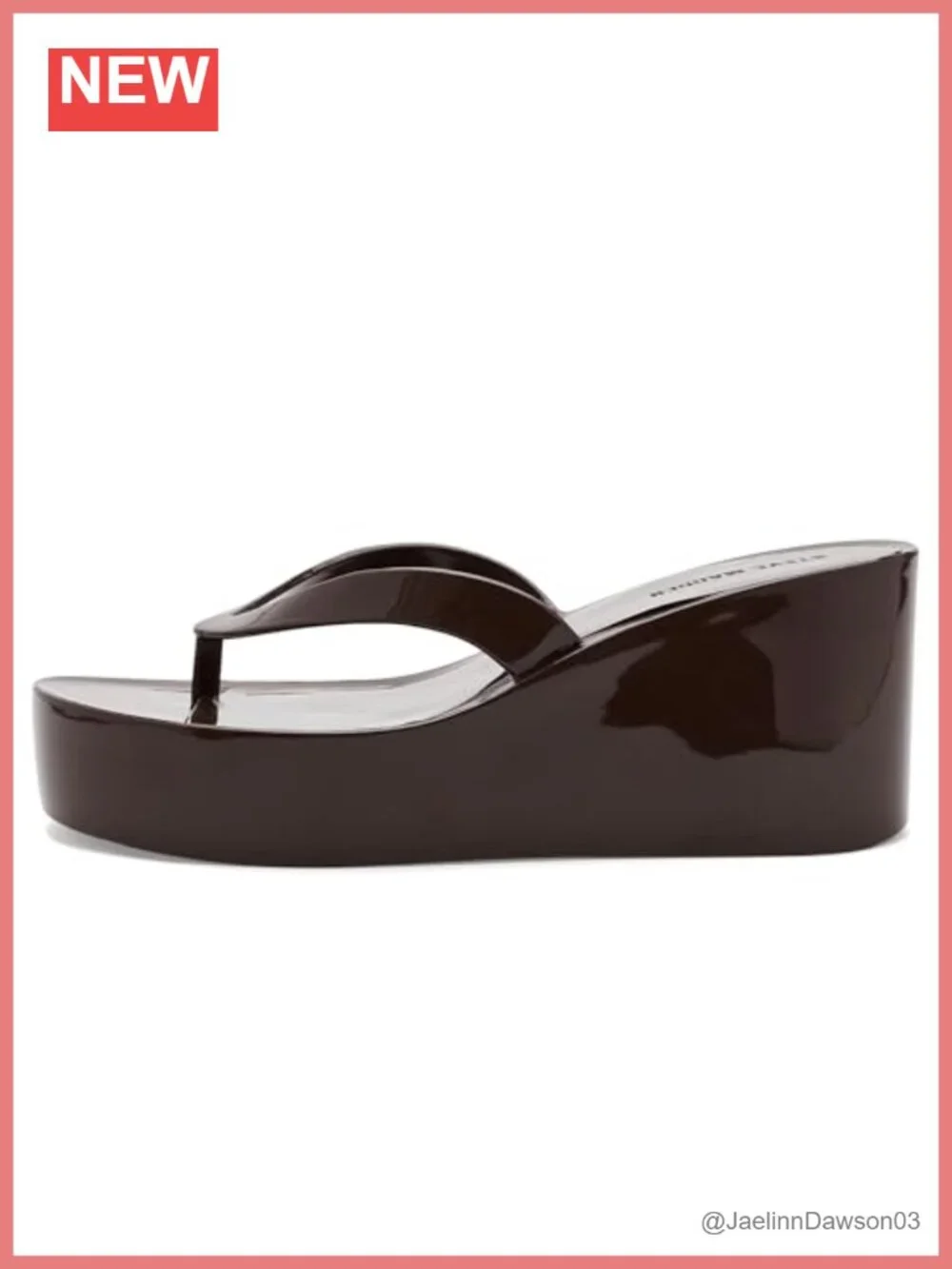 N/A wedge sandals