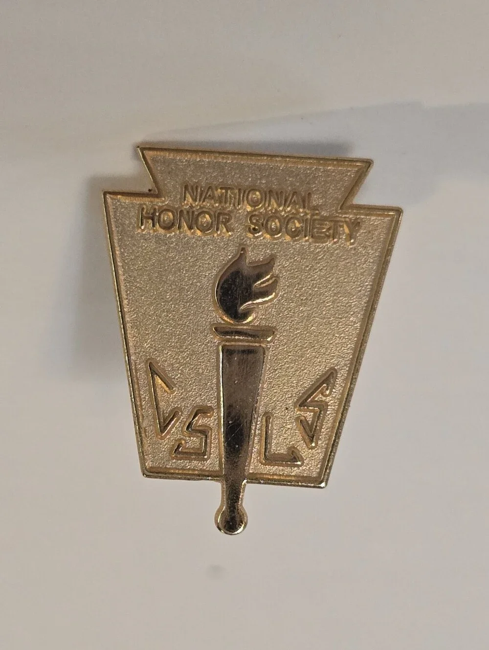 National Honor Society gold toned