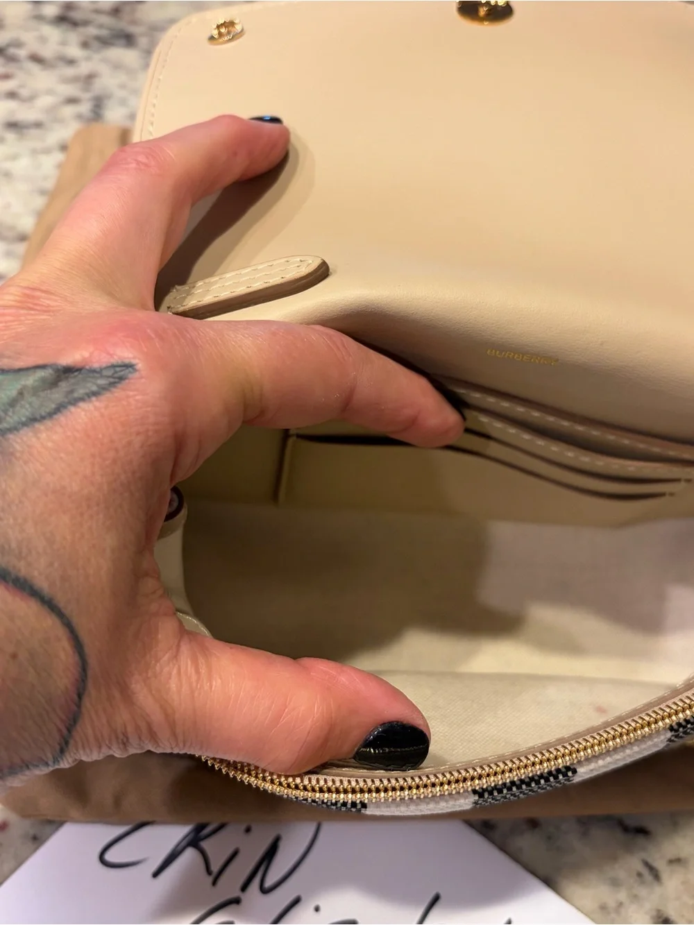 Burberry sizing reference