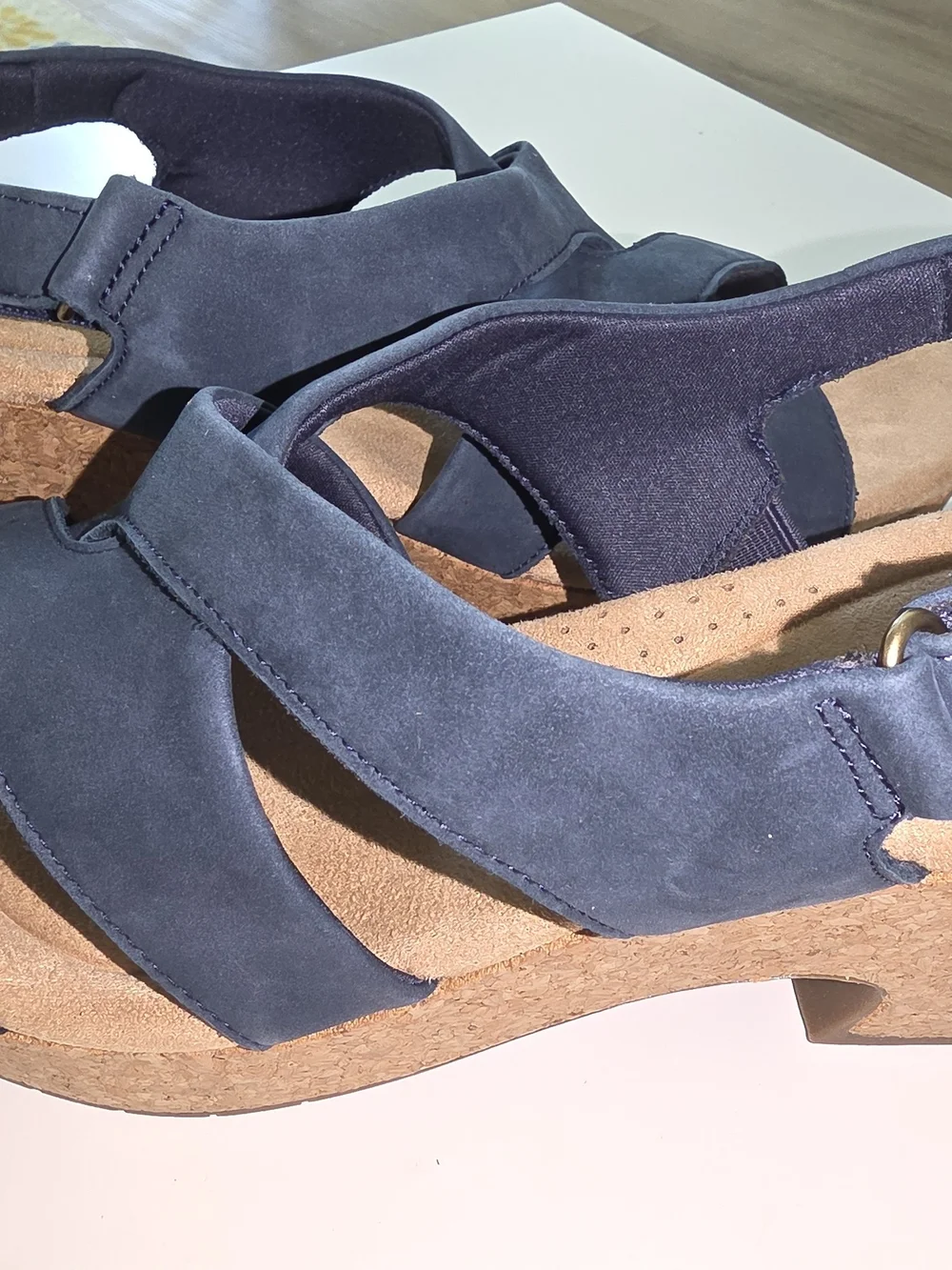 Clarks stylish navy