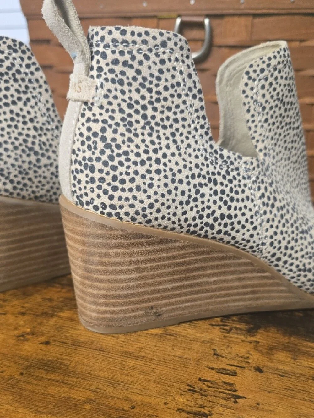 Toms wedge ankle