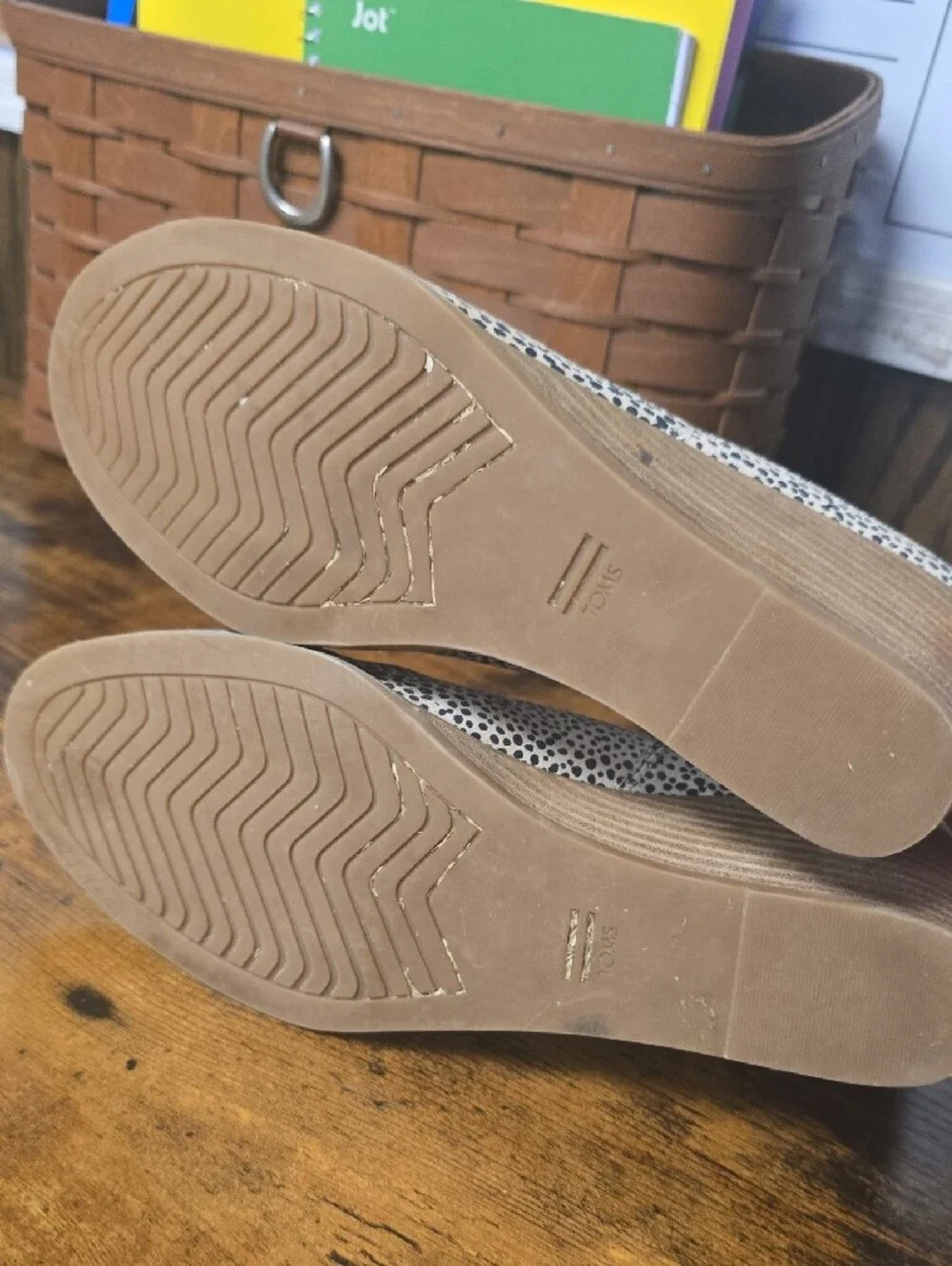 Toms wedge ankle