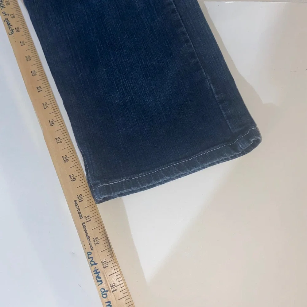 Levis 505 Regular Fit Straight Leg Jeans Mens 38x30 Dark Wash Blue Waterless