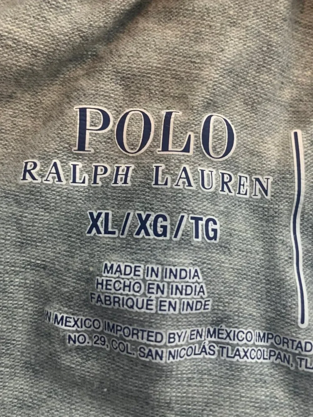 Polo Ralph Lauren Men's Logo Jogger Lounge Pajama Pants, Andover Gray, XL