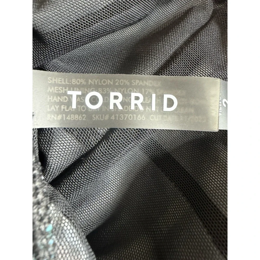 torrid black noticeable
