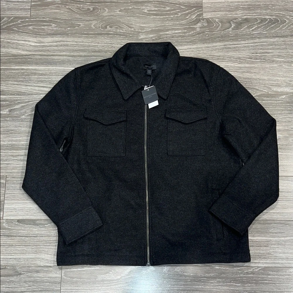 Magaschoni Charcoal Gray Jacket