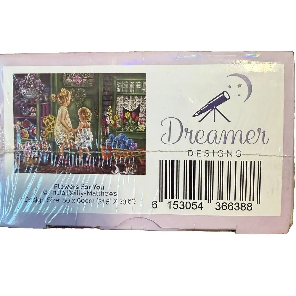Dreamer Designs Diamond Art Painting Square Kit Flowers For You By Tricia Reilly