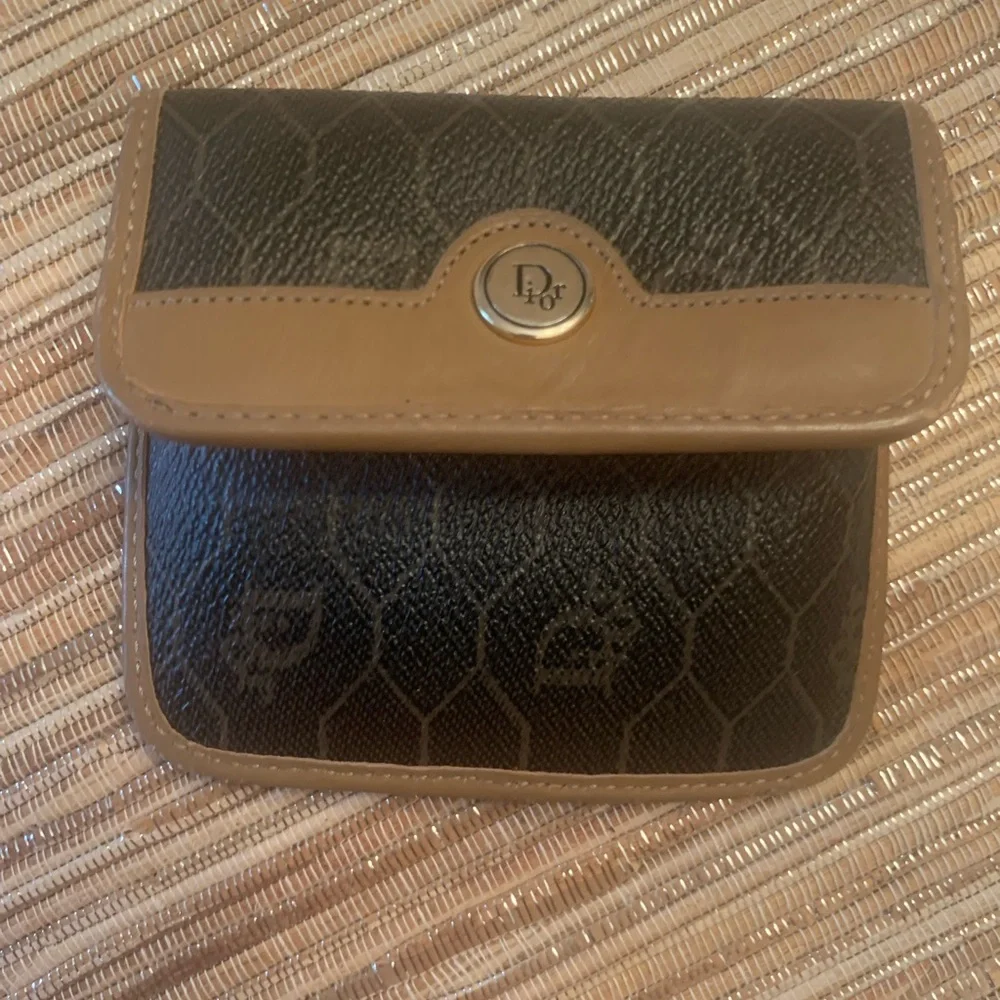 Preloved vintage Christian Dior coin‎ pouch