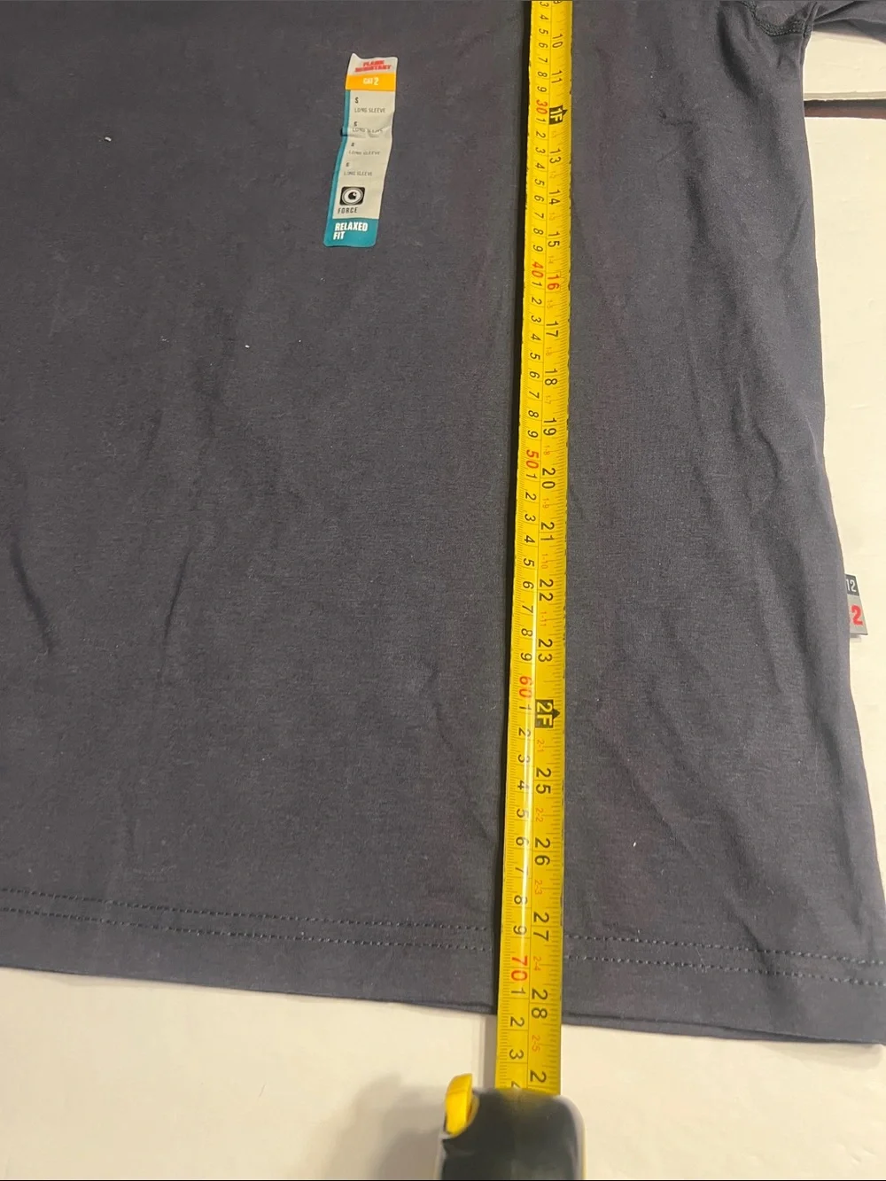 Carhartt Men’s Dark Navy Crewneck Long-Sleeve Sweatshirt