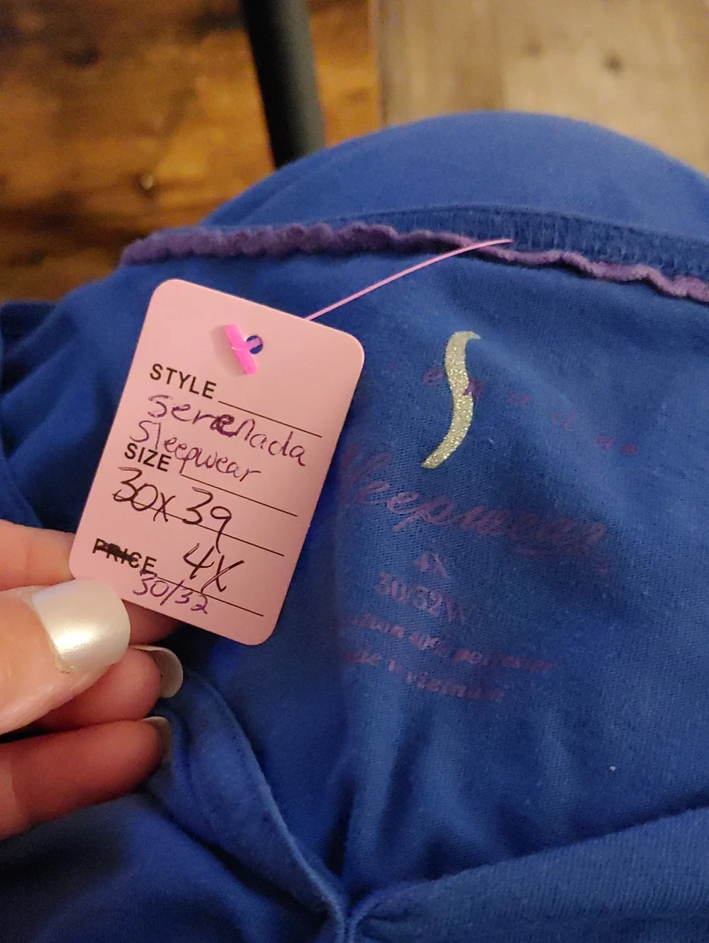 Serenada sleepwear 4x