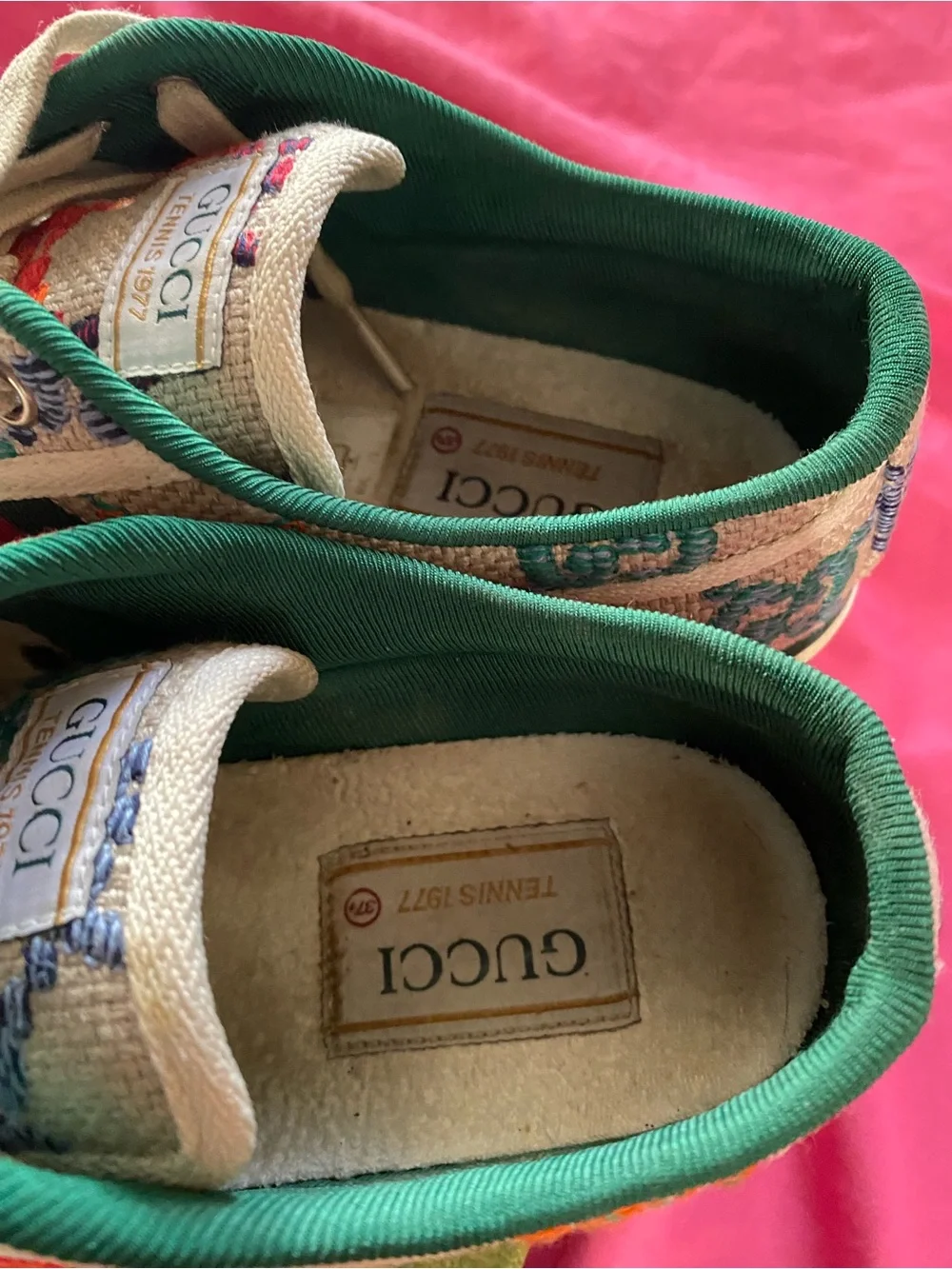 Gucci worn low