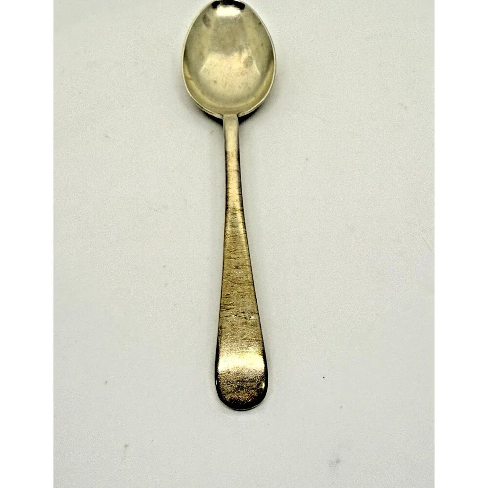 Sheffield 1960s Dessert Spoon Rustless Nickel Silver Austral Vintage Flatware‎