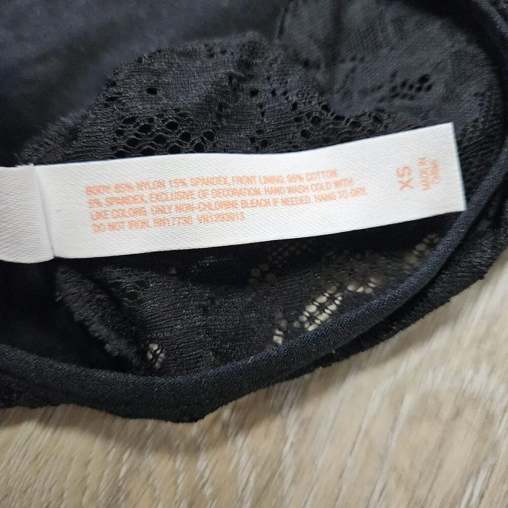 Colsie bralette black