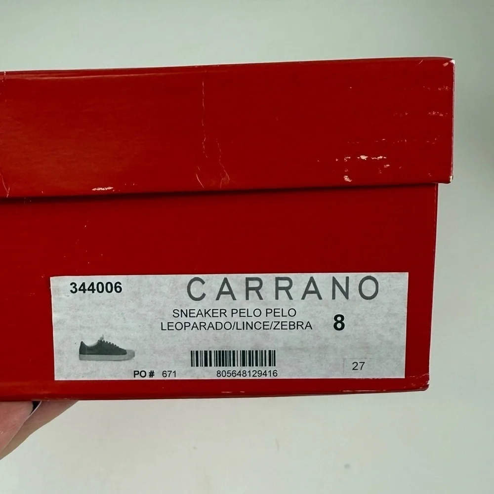 carrano leopard sneakers