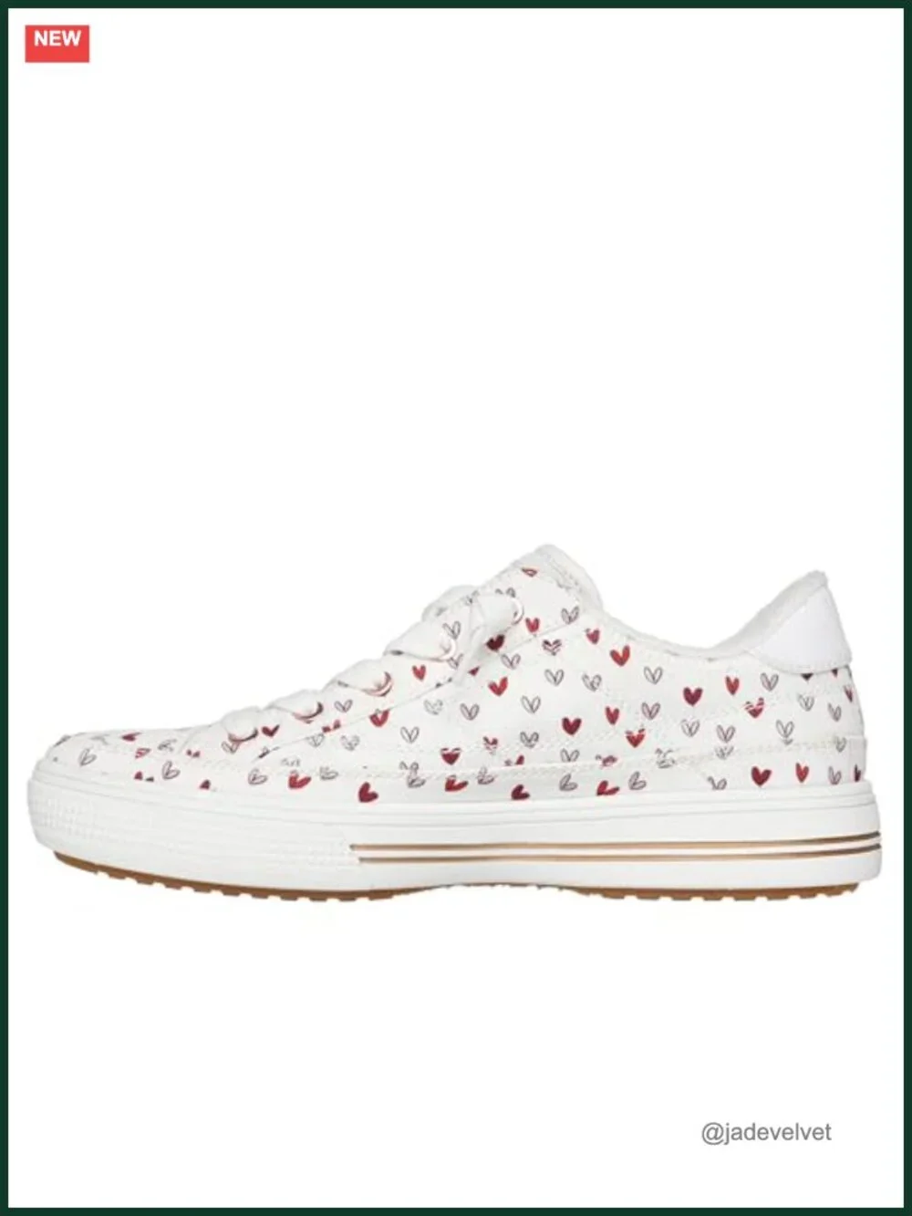 Skechers Arch Fit Arcade Canvas Sneakers No-Tie Slip-On Memory Foam Vegan