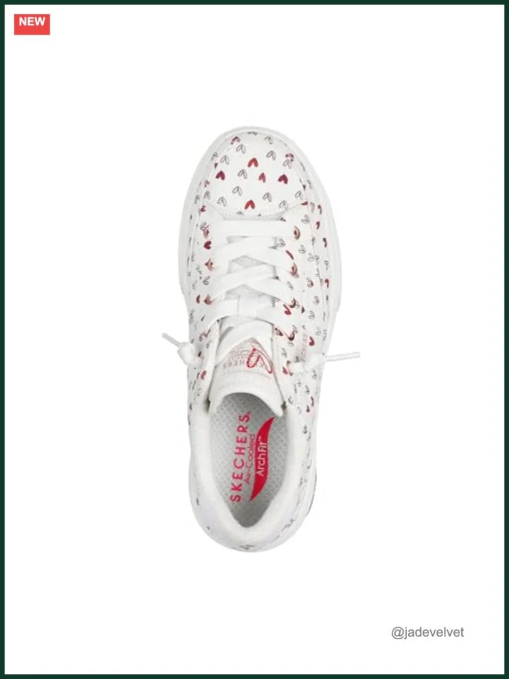 Skechers Arch Fit Arcade Canvas Sneakers No-Tie Slip-On Memory Foam Vegan