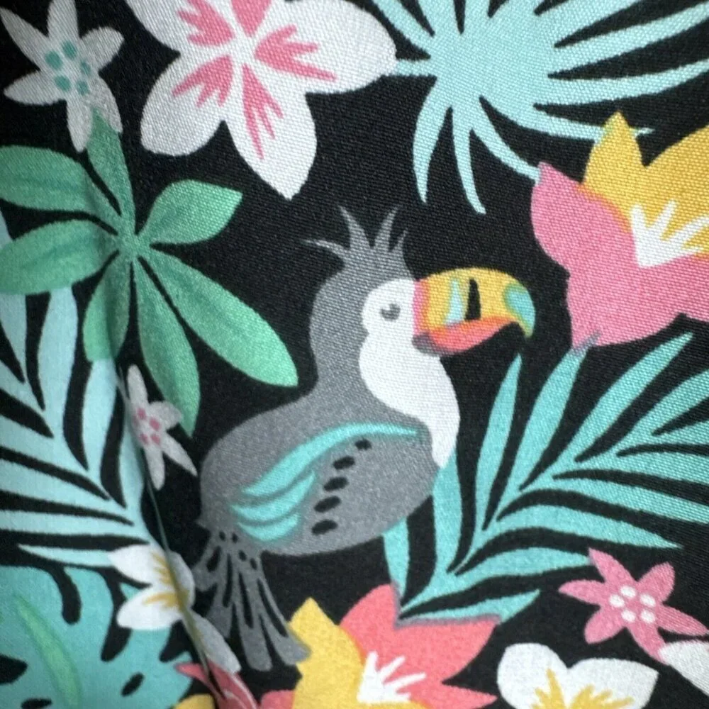 Chubbies' Men's S Classic Swim Trunk Basket Lined Multi Tropical Print 5.5