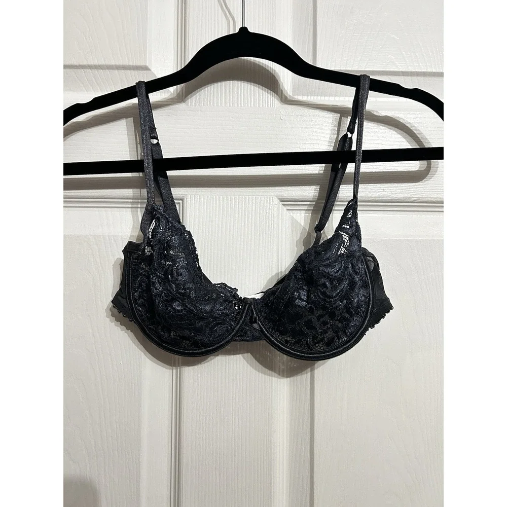 parisa by amir bra 34C underwire‎ unlined lace lingerie Intimates style 28008