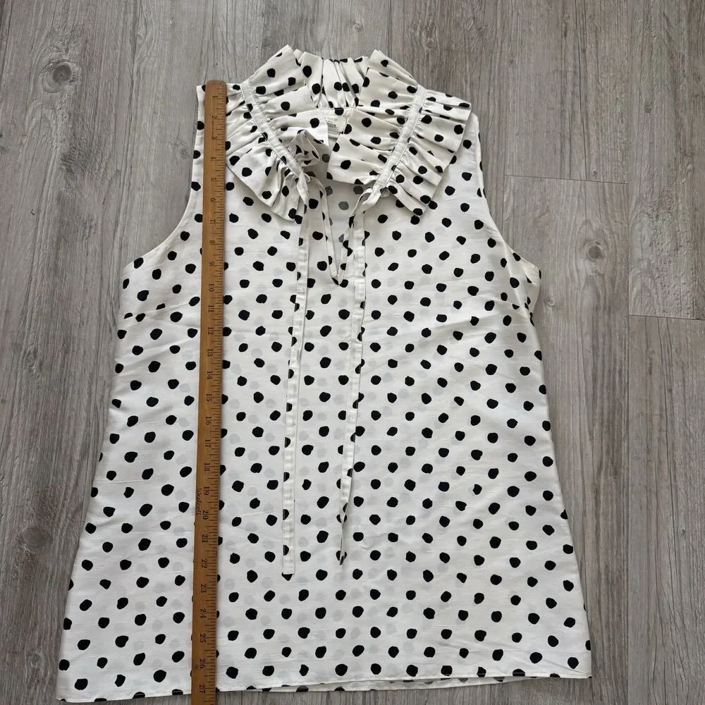 kate spade ruffle silk