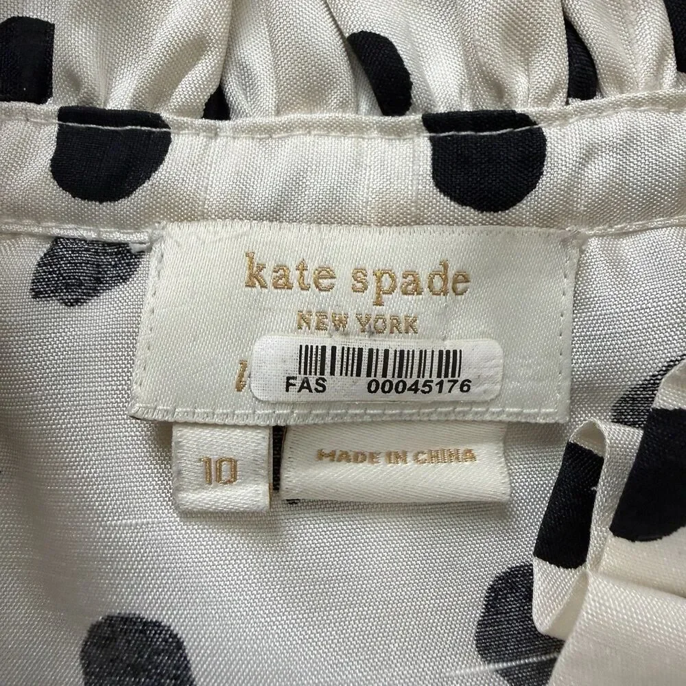 kate spade top all silk