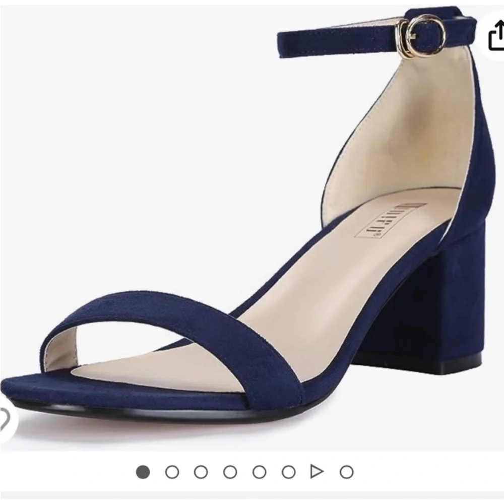 Idifu Cookie-LO‎ Low Chinky Block Heel Sandals