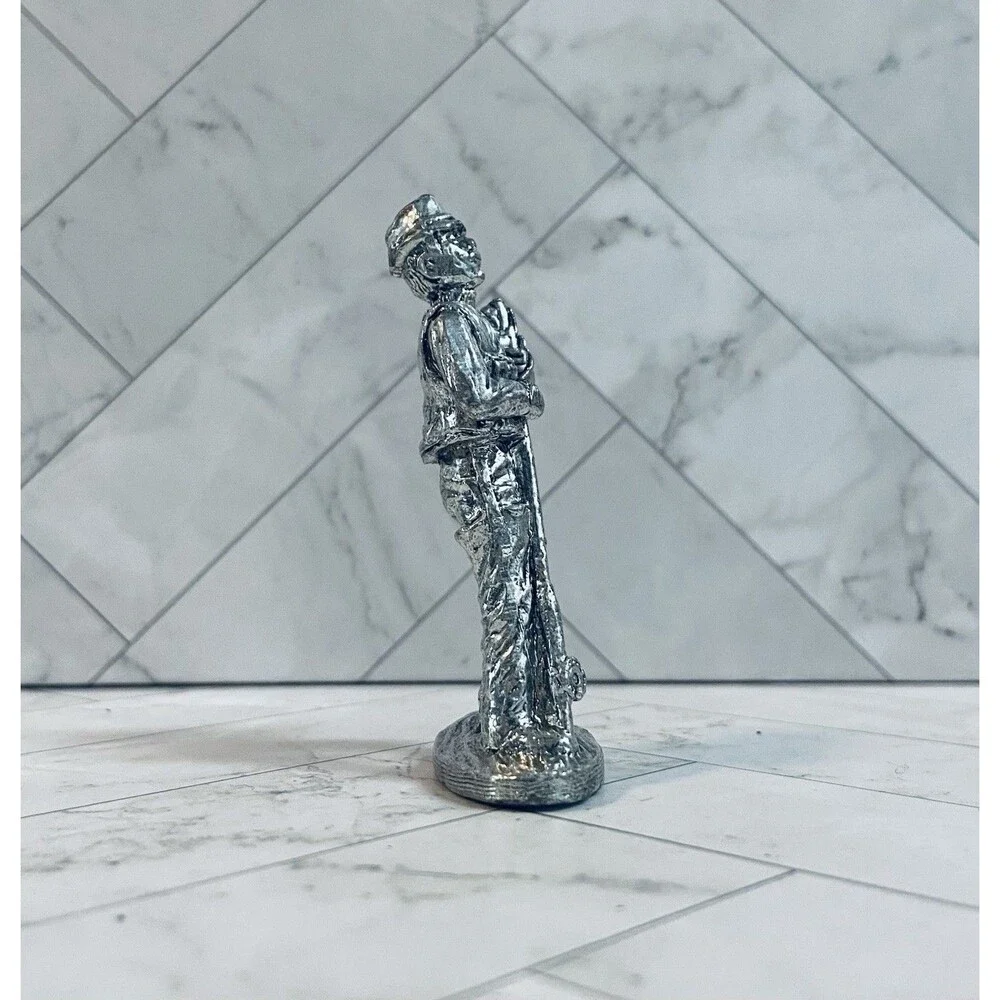Metzke vintage pewter