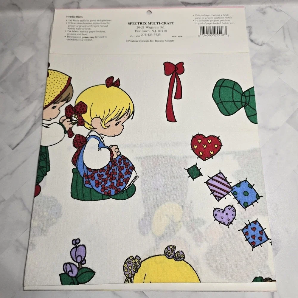 Precious Moments sew fabric