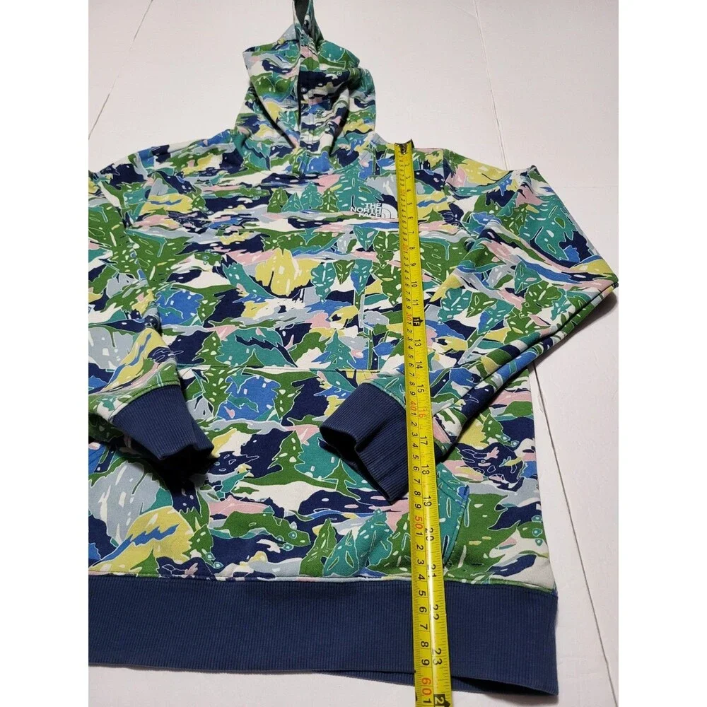 (#19) The North Face Youth Sz L(14-16) Pullover Hoodie Long Sleeve Multicolor
