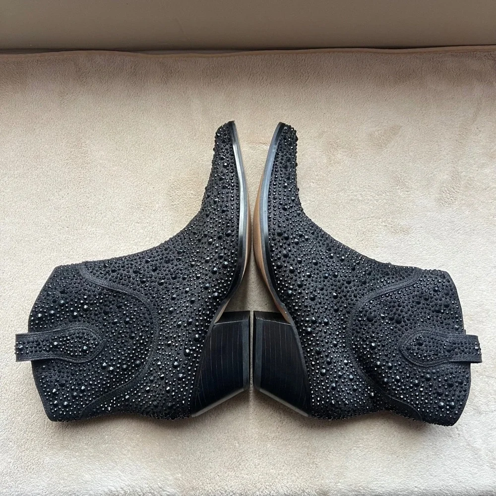 Jessica Simpson rhinestone embellished