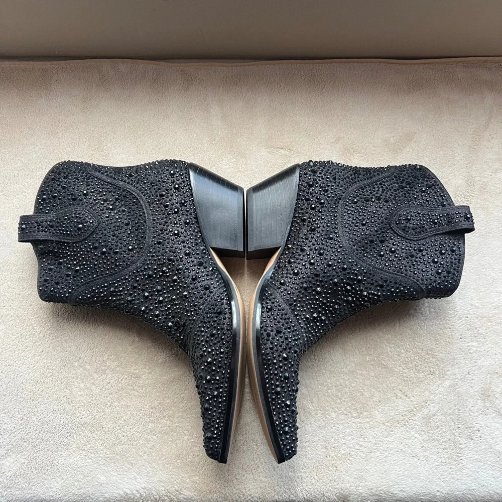 Jessica Simpson rhinestone embellished