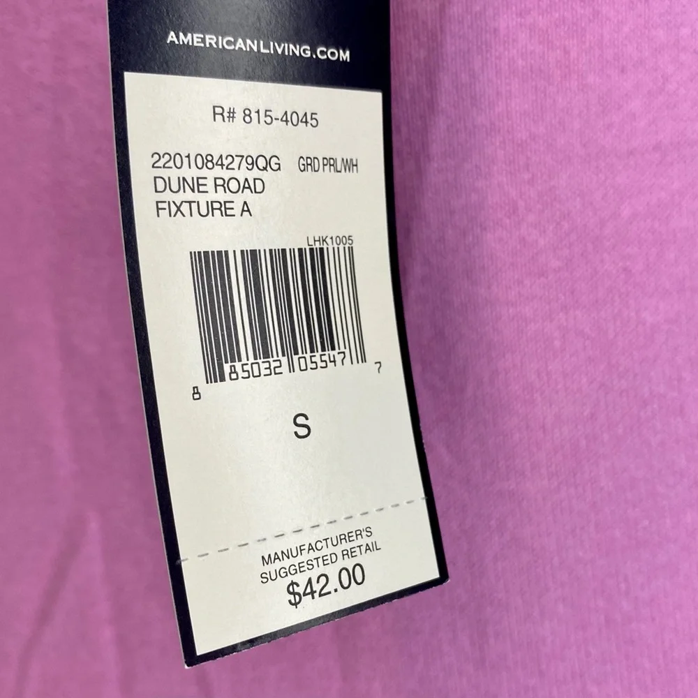 American Living Purple Sweater Set NWT