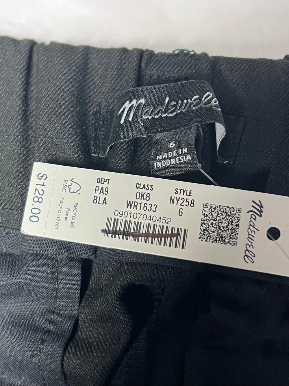 Madewell product details