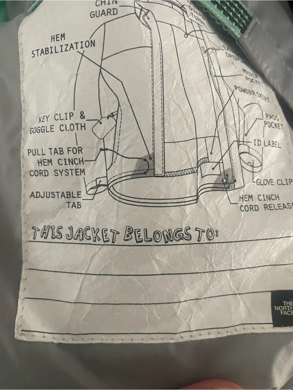The North Face two layer