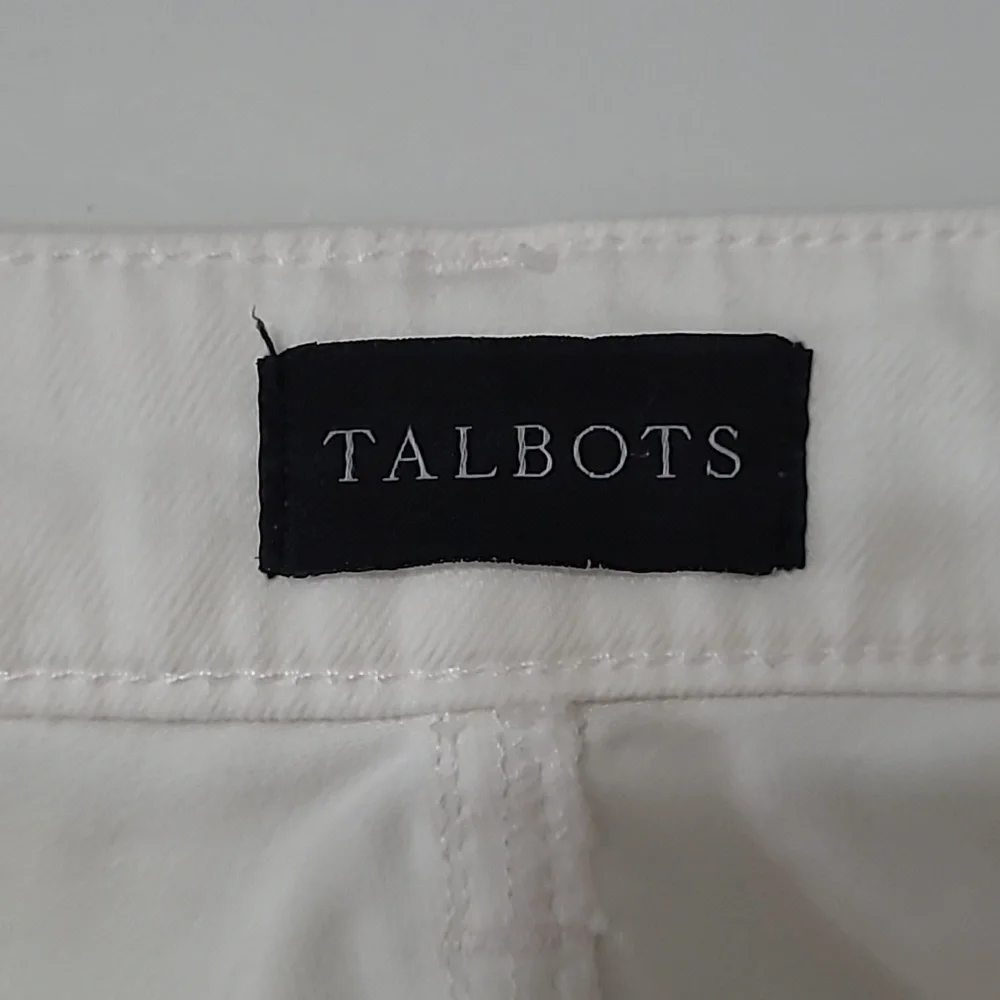 Talbots white straight