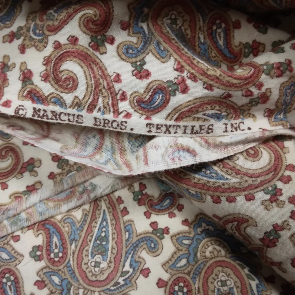 Marcus Brothers Textiles fabric vintage
