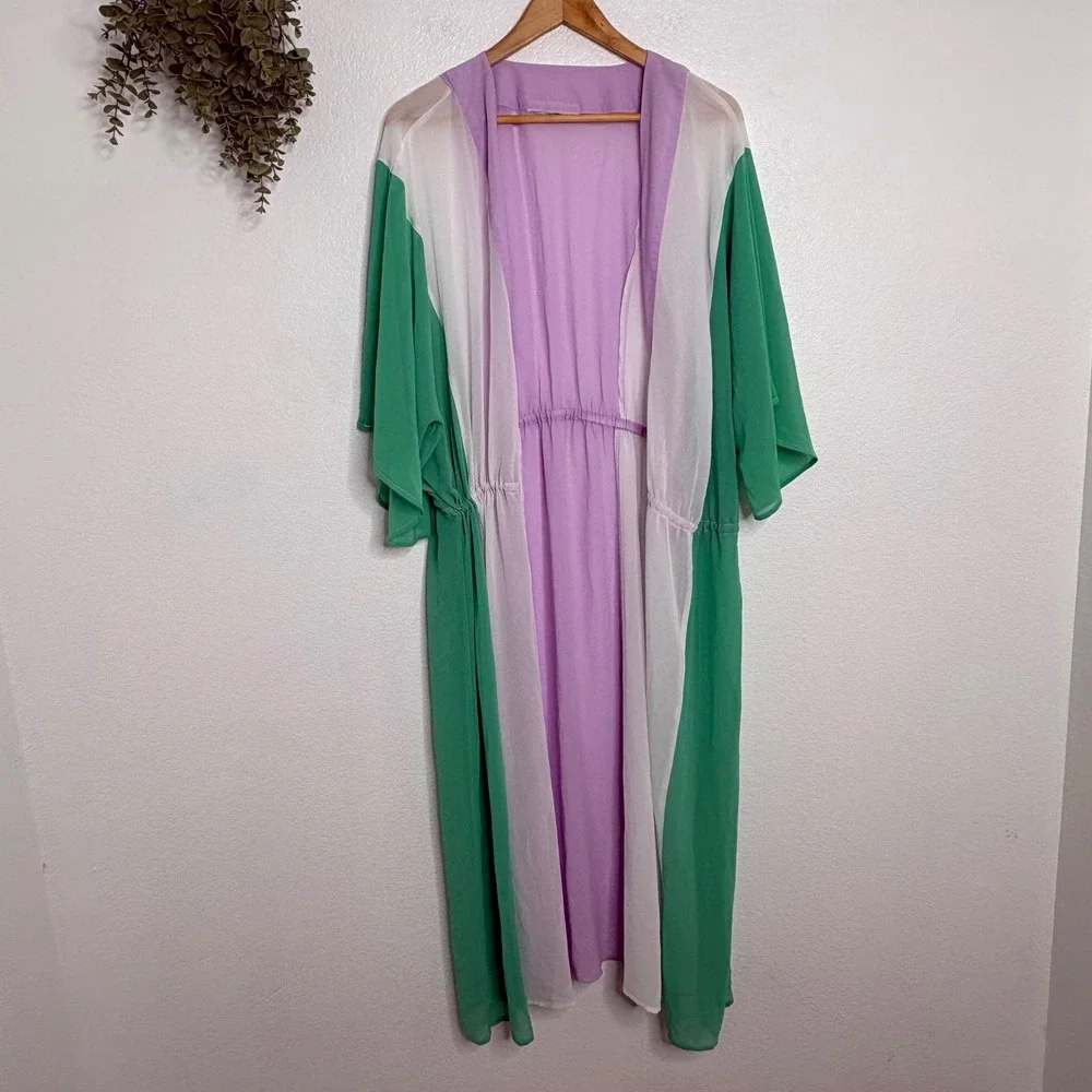 Lane Bryant lightweight colorblock