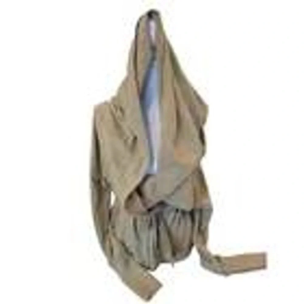 NWT Young Fabulous & Broke Cardigan Hooded Wrap Tan Khaki Sz S Drawstring Waist