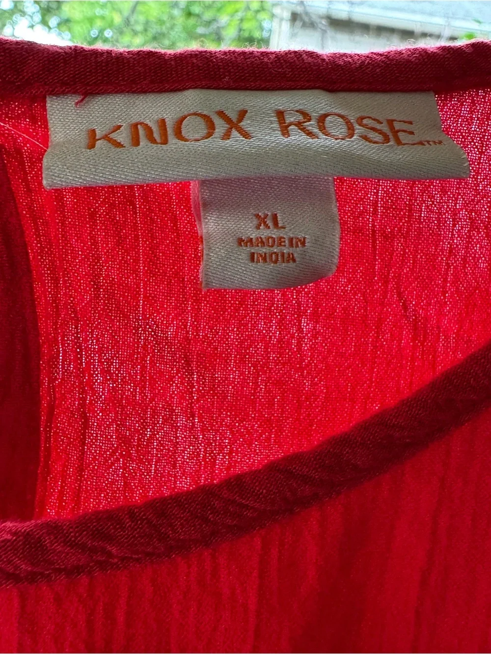 Knox Rose bright red