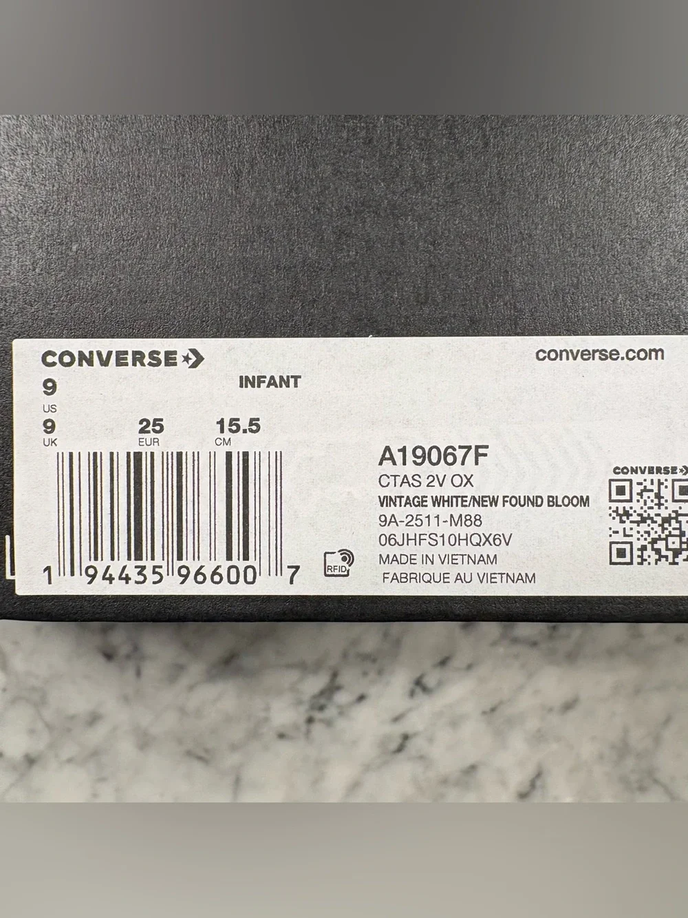 Converse canvas kids
