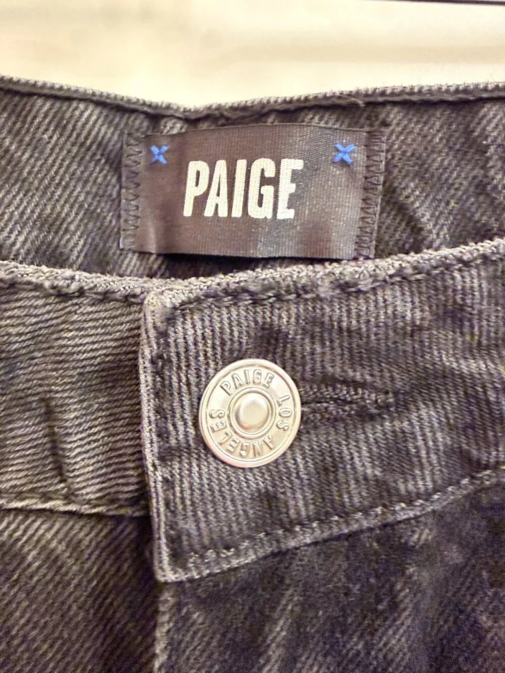 PAIGE distressed raw