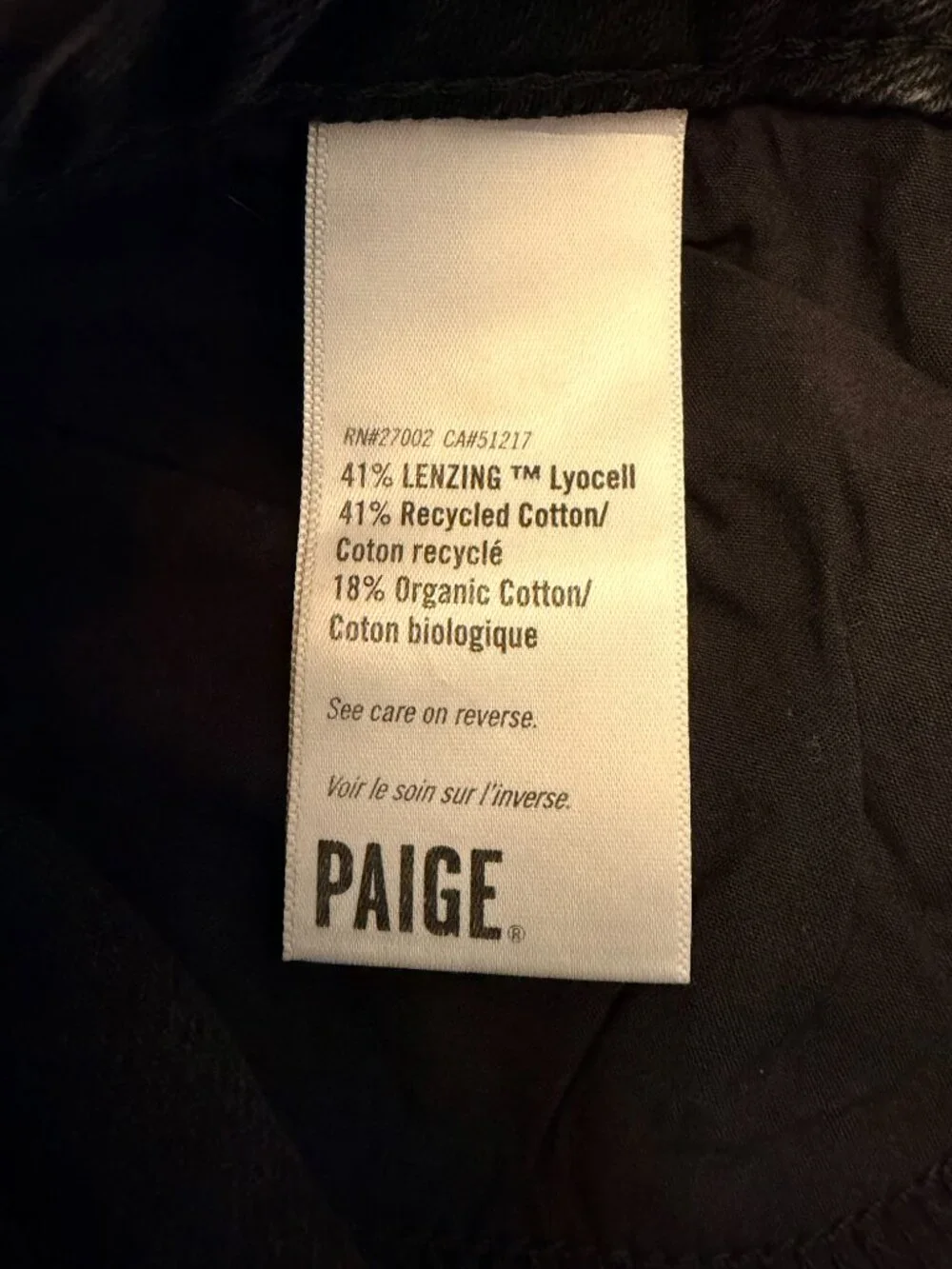 PAIGE lenzing wash inspired