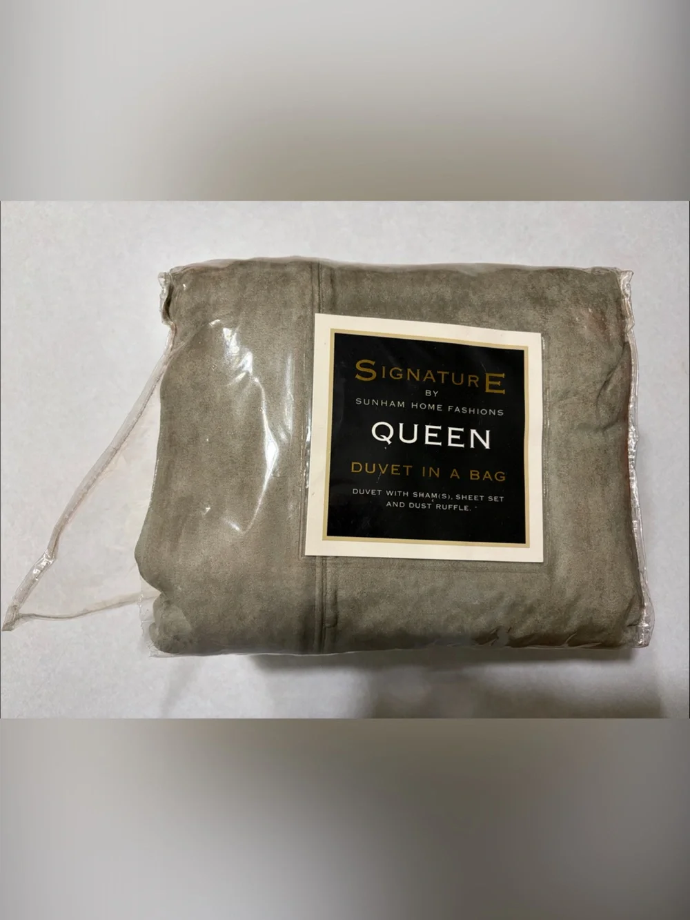 Signature by Sunham Home Fashions - Queen Duvet in a Bag