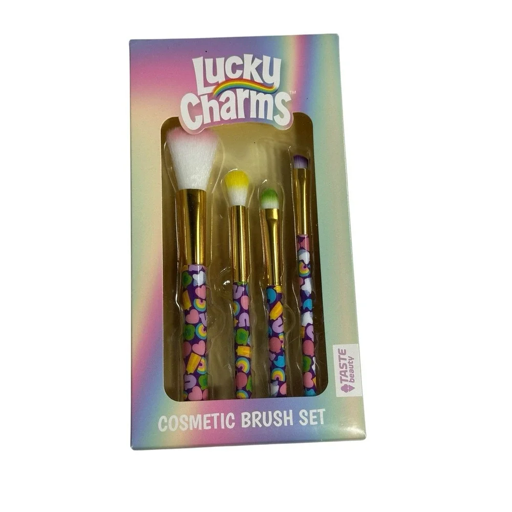 taste beauty 4 make up brush set cosmetic LUCKY CHARMS‎